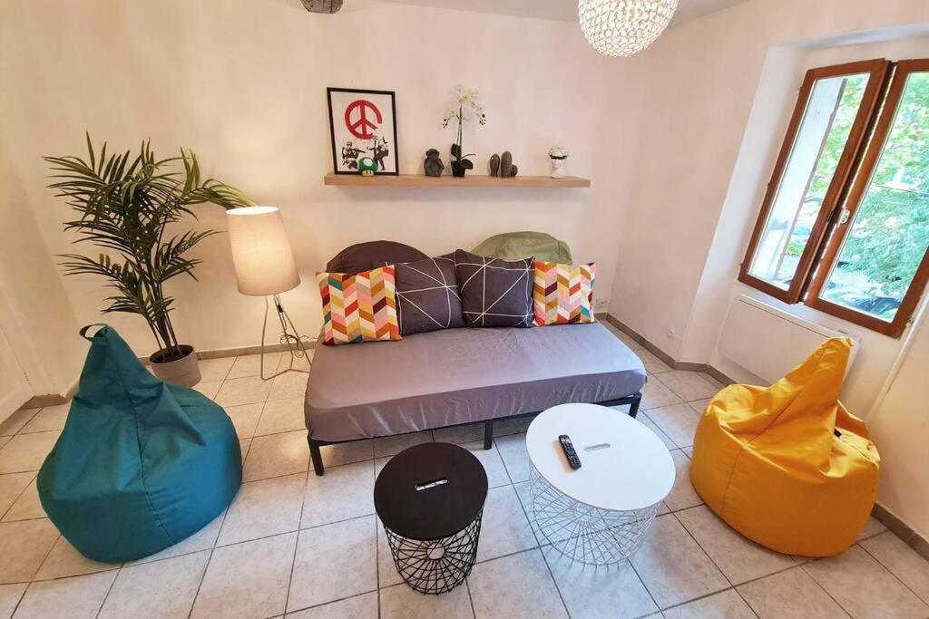 Gregbnb - T2 Design 42M2 - Toulon Est - Wifi Fibre - N5 מראה חיצוני תמונה